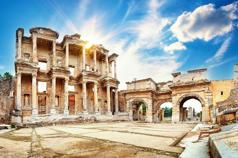 The Library of Celsus at Ephesus