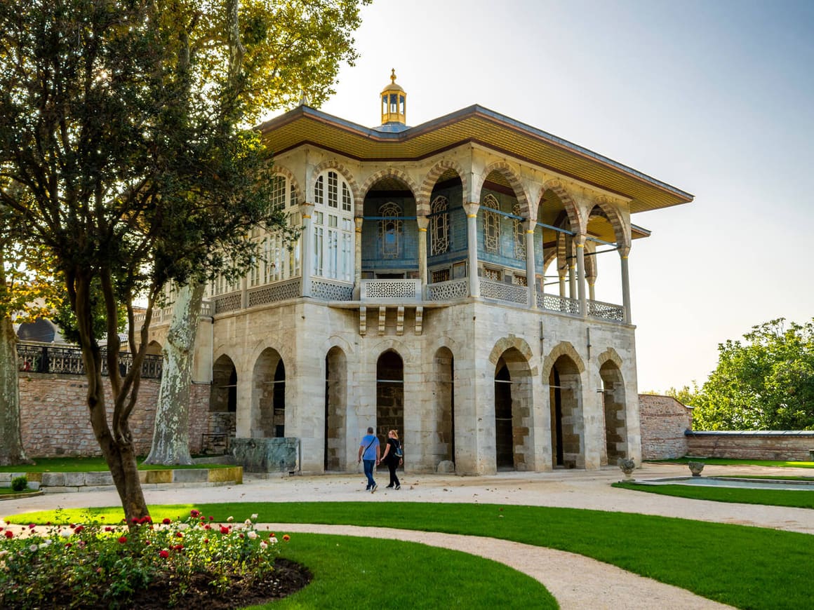 El Pabellón de Bagdad en el palacio de Topkapı, İstanbul